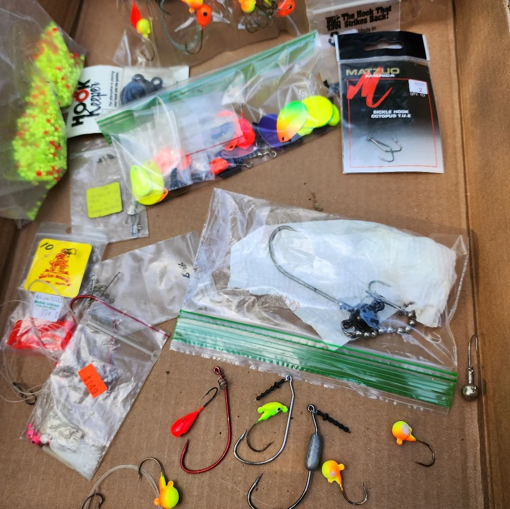Fishing Hooks, Lures, and More...